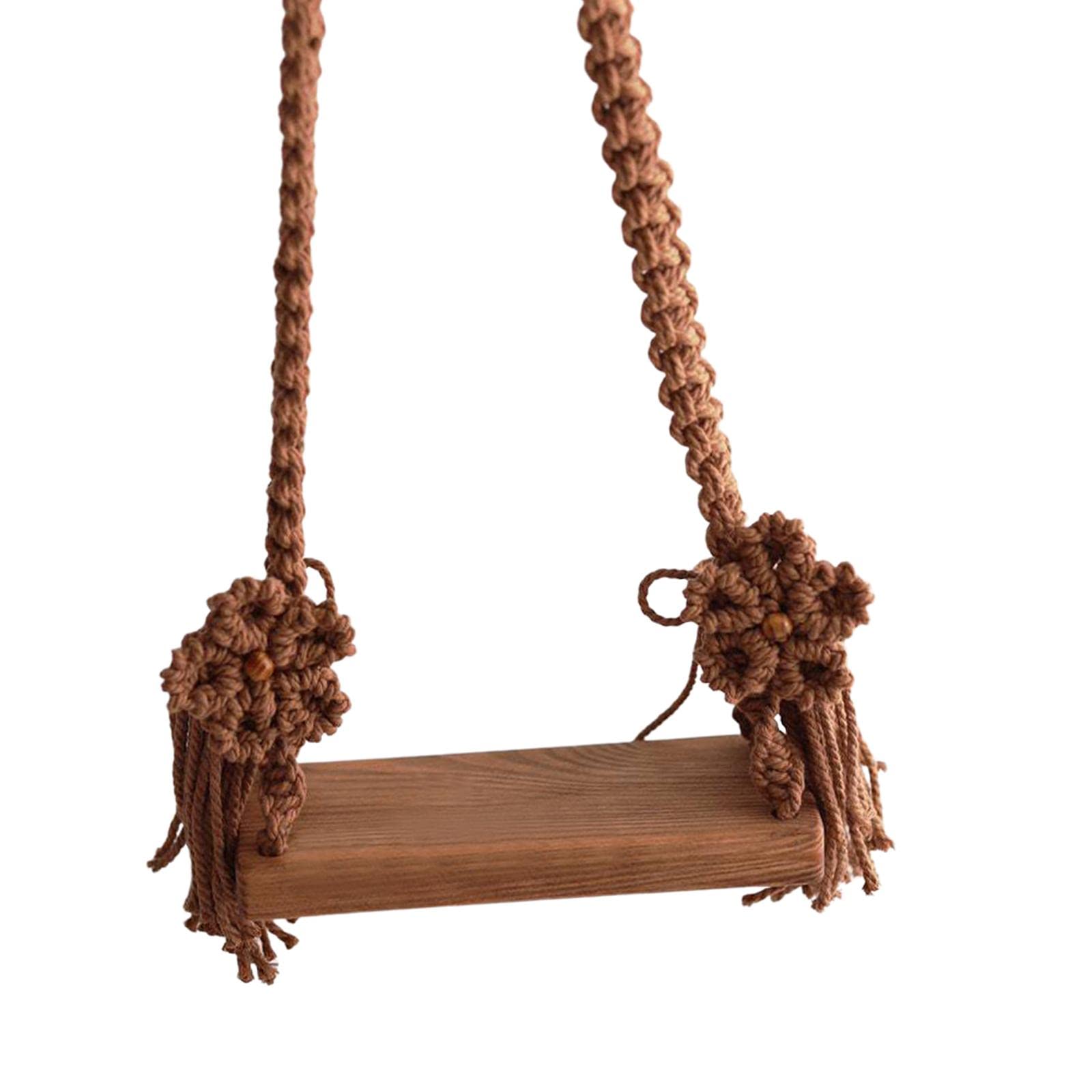 predolo Sièges de Balançoire Bébé Accessoires de Photographie Nouveau-né Posant Aide à La Main pour Arrière, CAFÉ