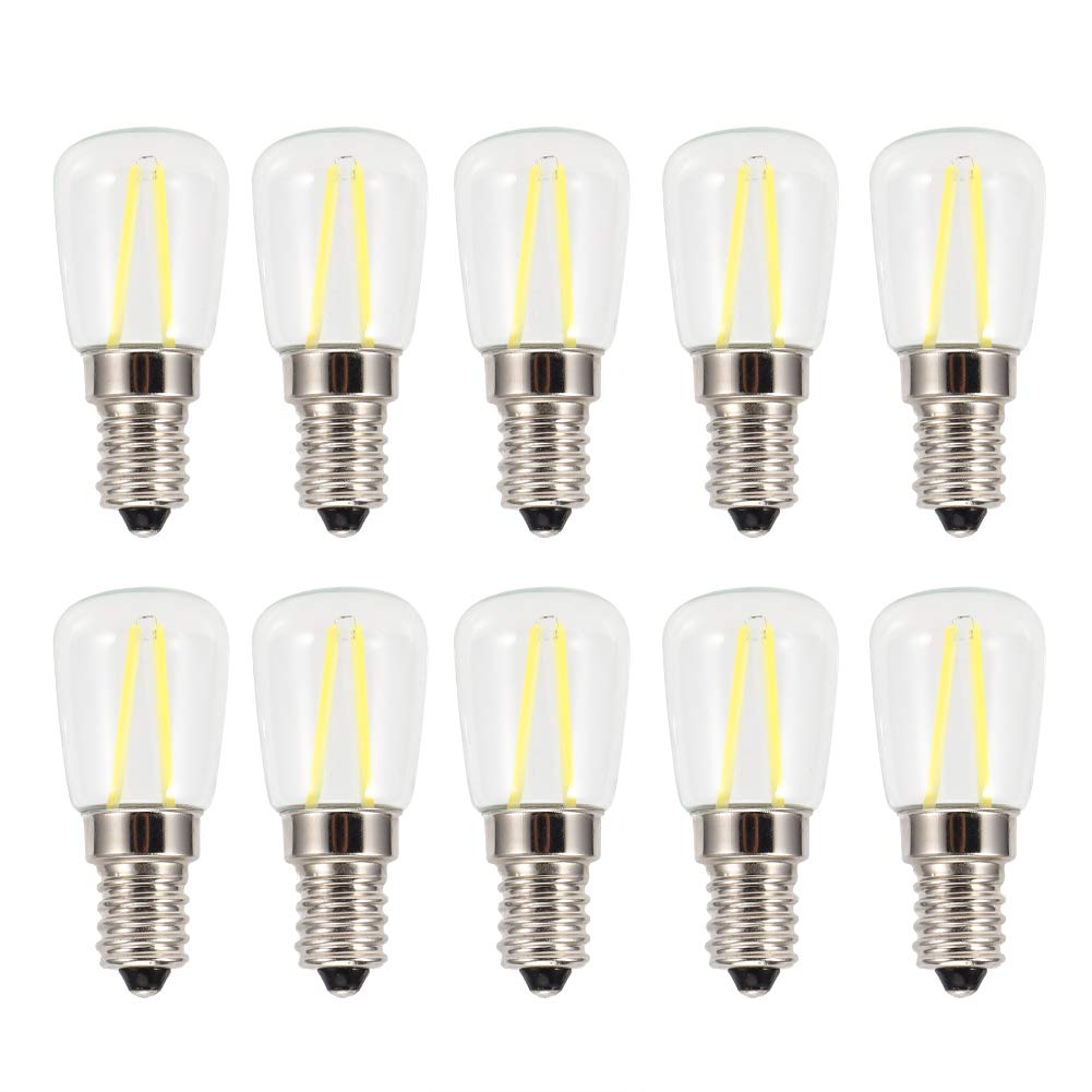 Light Bulb, Dimmable Light Bulb, 1.5W Power High‑Brightness E14 International Standard Column Lights for Landscape Bulbs Cabinet Lighting Embedded Lights