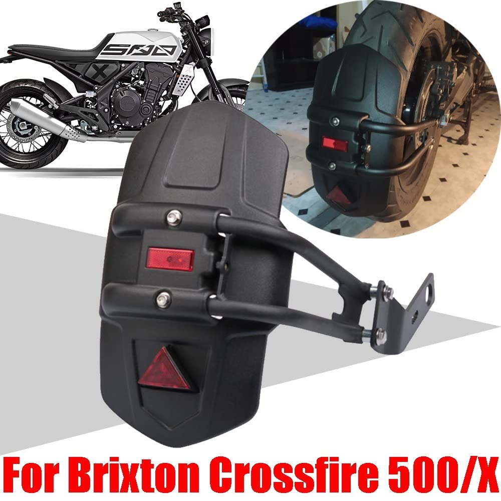 Accessori moto Parafango posteriore Parafango Paraspruzzi Misura for Brixton Crossfire 500 X 500X Parafango ruota posteriore Parti parafango (Size : B)
