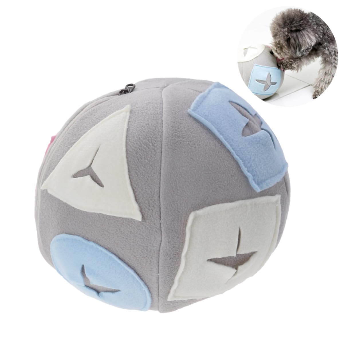 BESPORTBLE 2 Piezas Juguetes para Perros Jugar a La Pelota Bola Hocico para Perros Juguetes para Mascotas para Perros Bulbo Olfatorio Morder