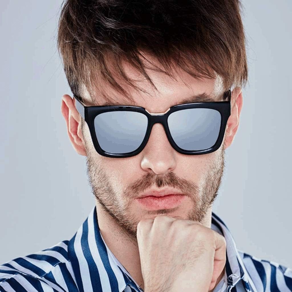 Mens Sunglasses with Black Front and Polarised Lenses