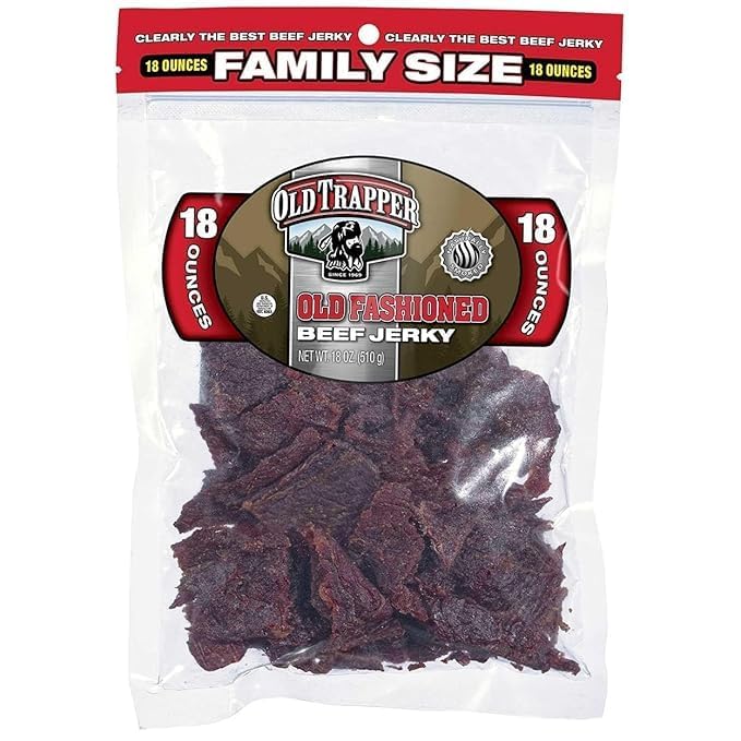 Old Fashioned Beef Jerky, 18 Oz New Pack 2025