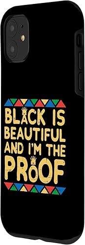 Miniatura 8 de Funda de regalo para iPhone 14 Black Is Beautiful Kente Black History BHM Africa Pride