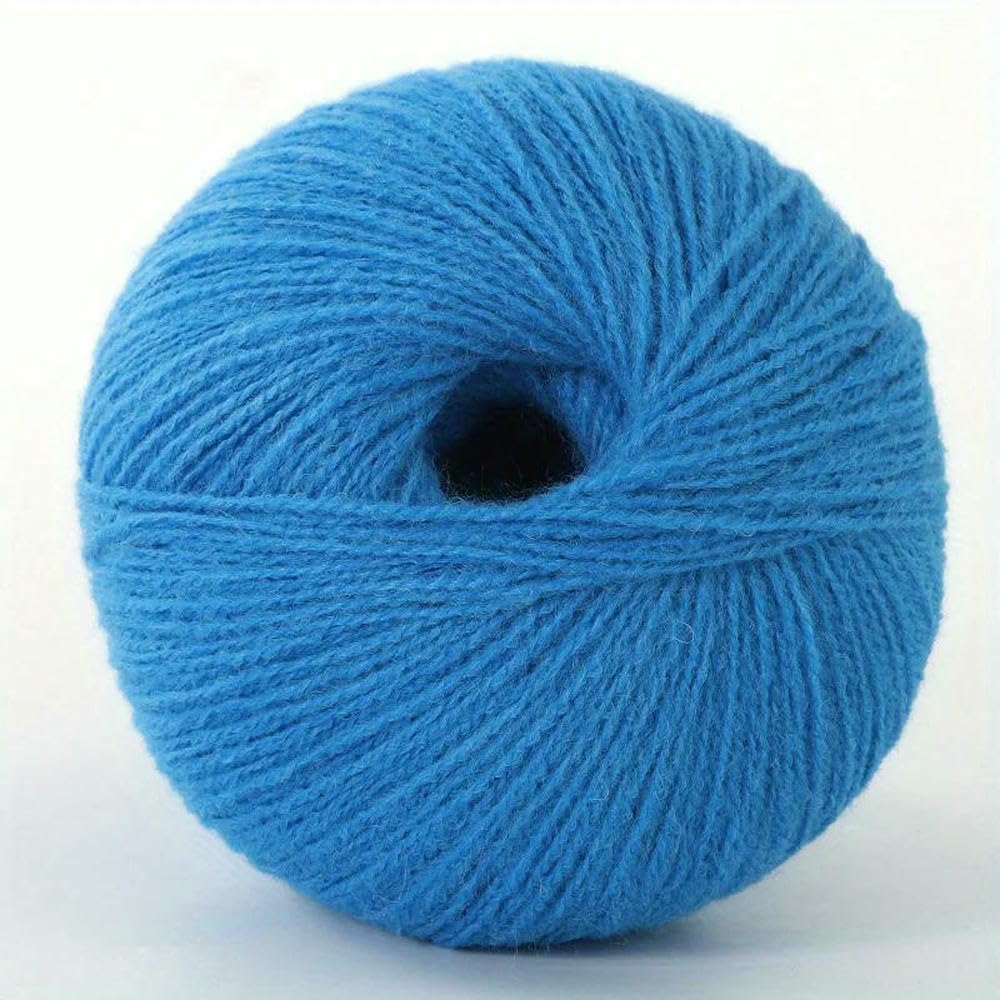 Laine mérinos pour tricot et crochet comprenant 6 pelotes fil de laine chaud loisirs créatifs