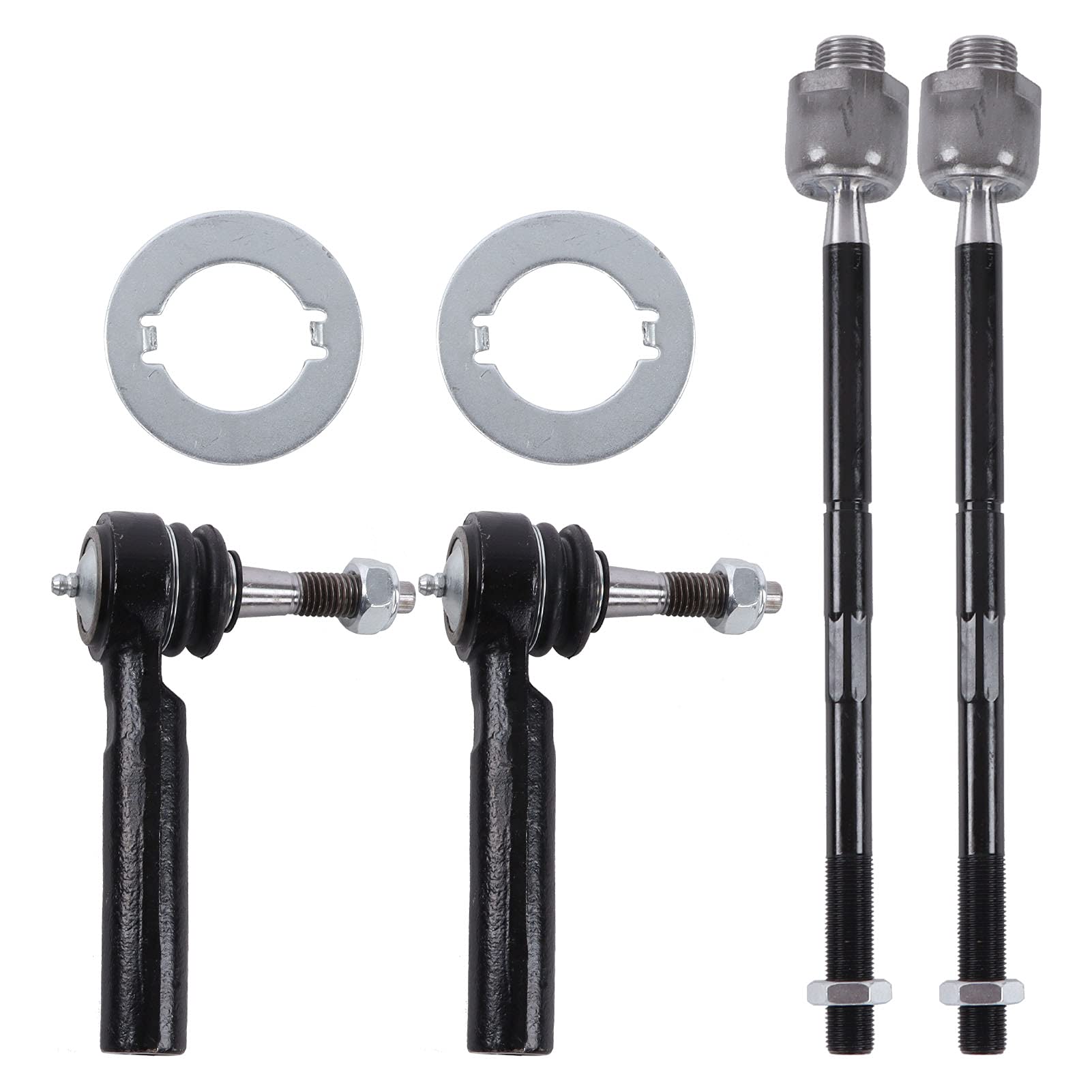 Dioche EV800084 Akcesoria Samochodowe 4 szt. Końcówki Drążków Kierowniczych Wewnętrzny Zestaw Zewnętrzny do 1500 LT 2007 - Części Zamienne do Układu Kierowniczego
