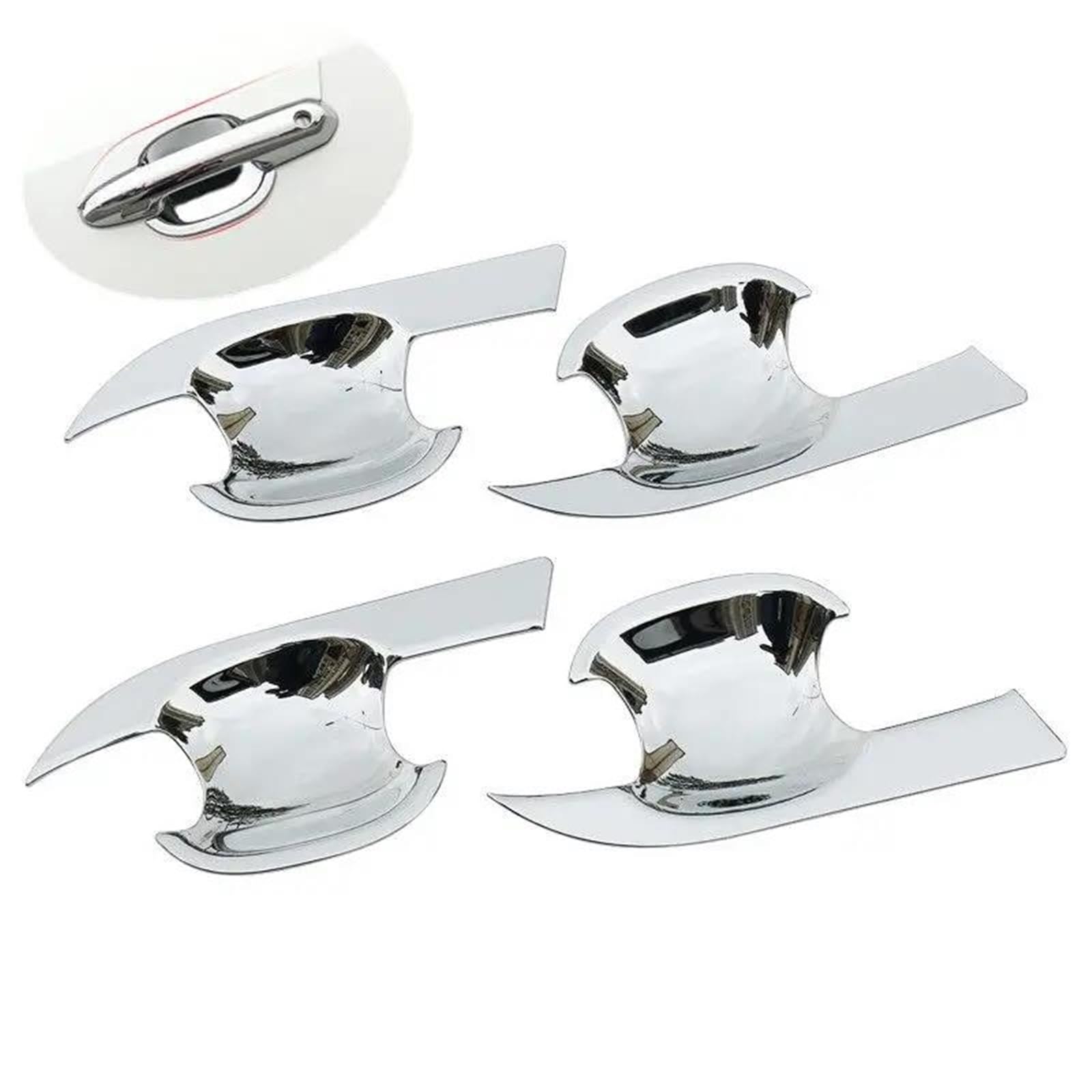 ZAPORA for Toyota for RAV4 RAV 4 2019 2020 2021 2022 XA50 Car Door Handle Bowl Cover Decor Sticker Styling(Style 5)