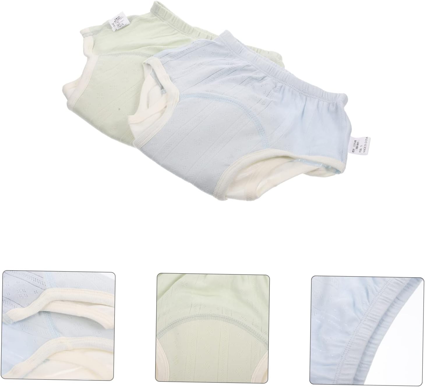 6pcs Cotton Training Pants for Toddlers Potty Training Underwear Absorbent Padding