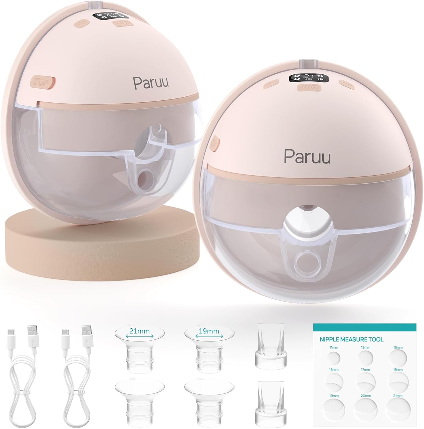 Paruu Hands Free Breast Pump P16
