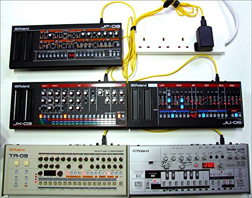 5-Way Power Splitter Cable For Roland Boutiques By Myvolts (5-Way Splitter + Psu) #TOP4