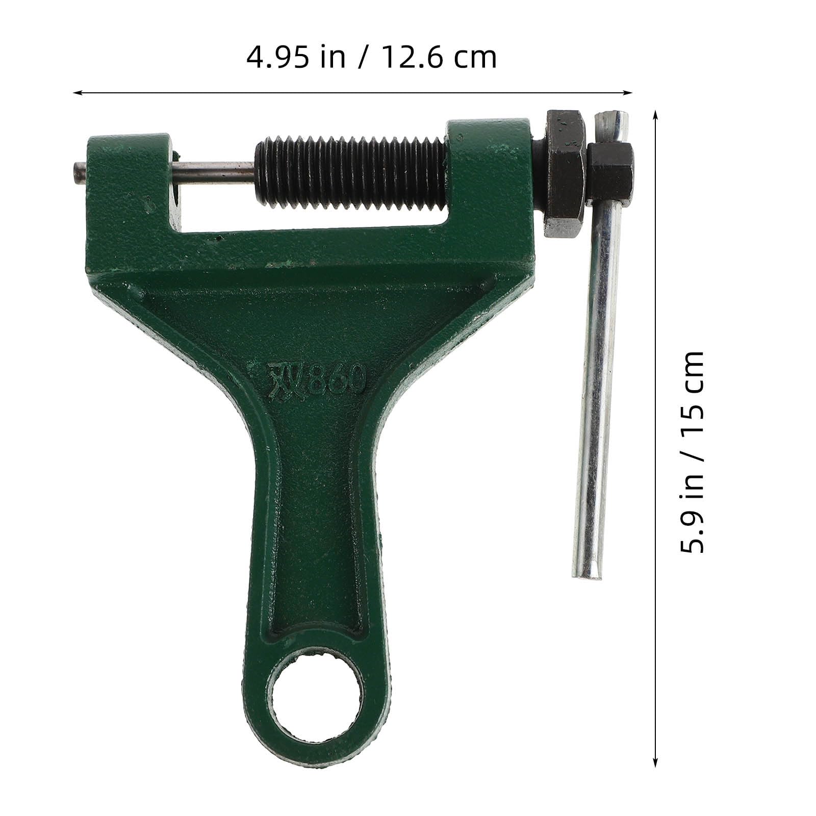 Abaodam Outil Coupe-chaîne Agricole Métallique Solide, Briseur de Chaîne Multifonction pour Réparation et Suppression, Accessoire Précis pour Chaînes de Machines Agricoles, Vert