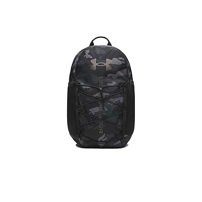 Under Armour Hustle Sport 6.0 Backpack Backpack Bags Black/Black/Metallic Black, Polyester