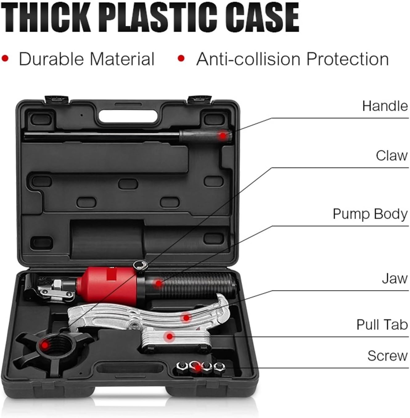 ROROLL Hydraulic Wheel Bearing Puller Hydraulic Gear Puller Hydraulic Bearing Puller Hydraulic Puller for Construction Sites