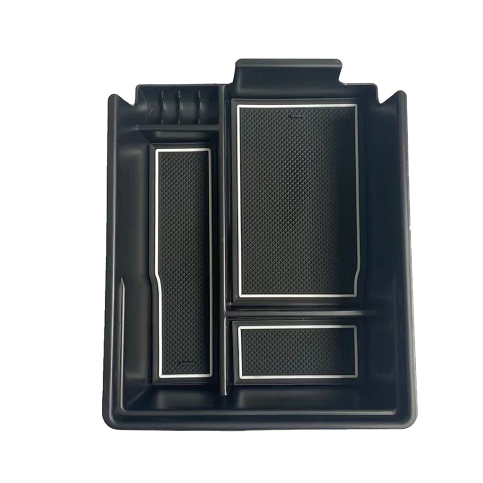 Drezzo One Color Car Center Console Cover Car Central Control Armrest Box Storage Organizer Containers Holder Non-Slip Mat For Hyundai Palisade Lx2 2020
