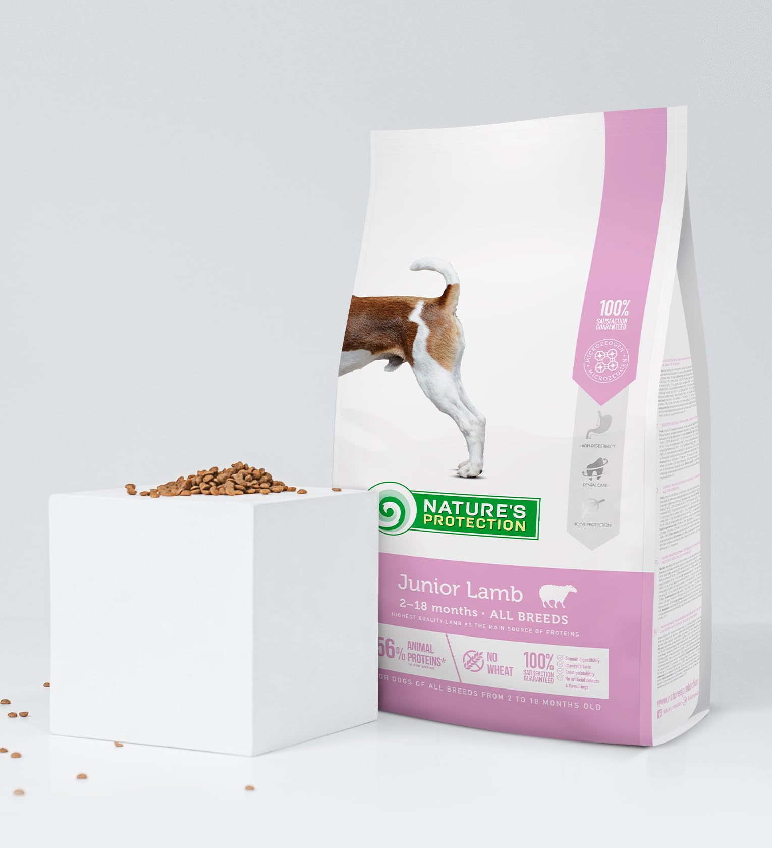 Cibo Secco per Cani UAB AKVATERA Cane Protezione della Natura 7,5kg di Agnello Junior