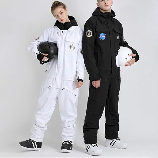YA Sci Wear Impermeabile Snowboard Tuta all in One Snowsuit, Foderato  Inverno Tuta Intera, Ideale Regolabile per Sci, Sport Invernali, Camping in  Tempo Freddo,Nero : Amazon.it: Abbigliamento