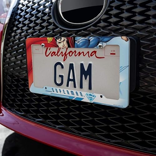 Miniatura 3 de GRAPHICS & MORE Marco de placa de matrícula Superman Solitude