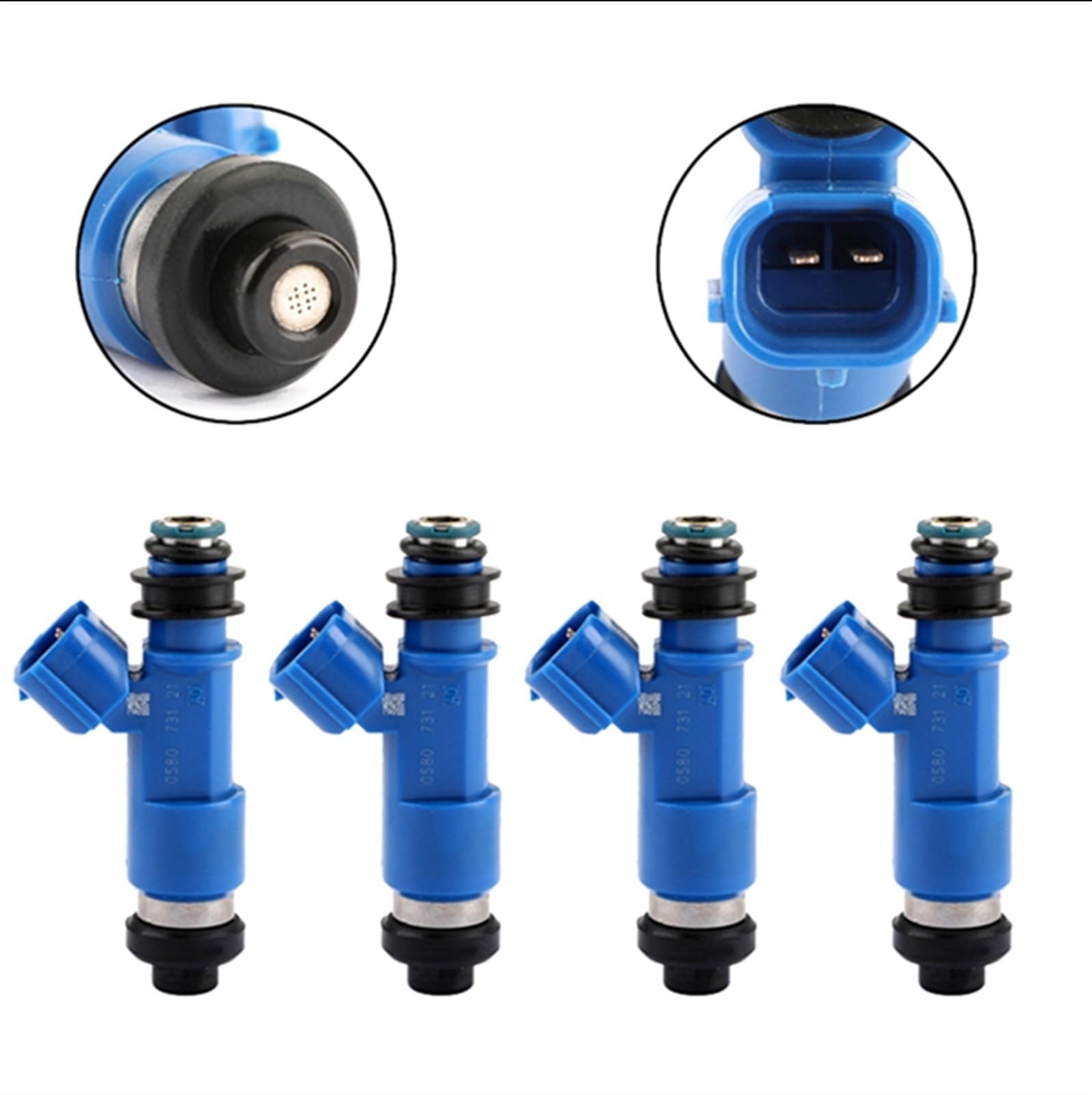 Valvola Controllo della Pompa del Carburante 4PCS 565Cc Iniettore di Carburante Accessori per Auto Parti del Motore per Subaru per Forester 2.5L