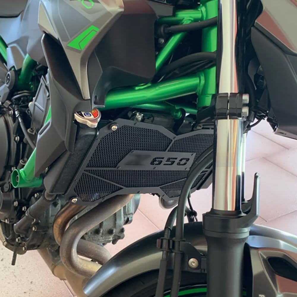 Moto Radiatore Guard Protector Fit For Z650 Z 650 2017-2023 2024 2025 Radiatore Griglia Guard Cover z650 Serbatoio Acqua Protezione Della Copertura
