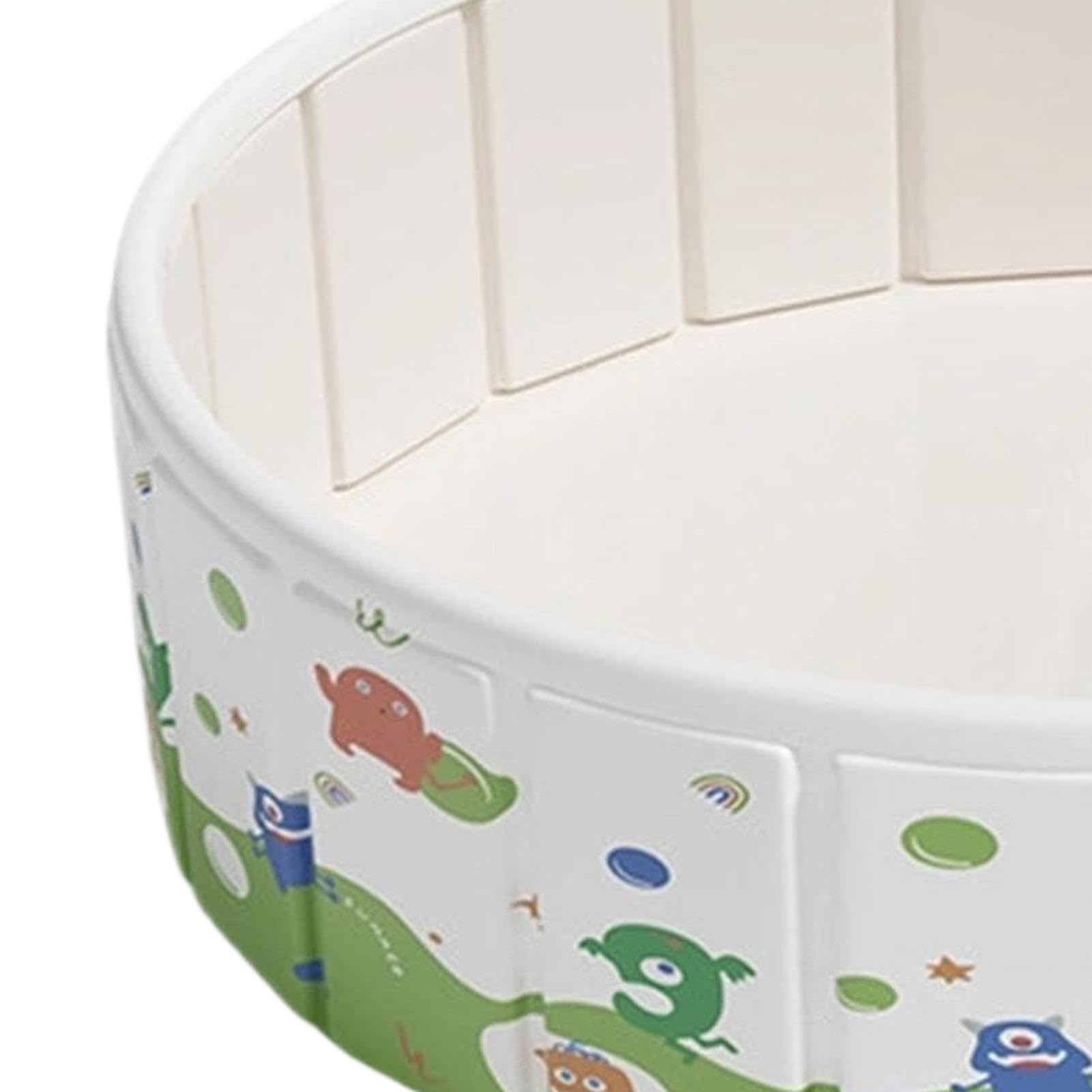 Piscina Pieghevole per Bambini e Bambine Giochi Acquatici per Bambini | Piscina Bimbi e Bimbe per Bambini e Bambine, Giardino, Retrocasa, Spiaggia, Terrazzo, Campeggio, Abitazione, All'