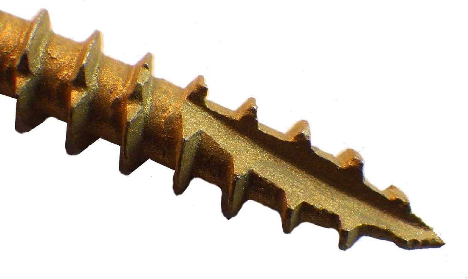 Big Timber BTX147#14 x 7 in. Bronze Star Drive Flat Head Wood Screw, 500-Pack