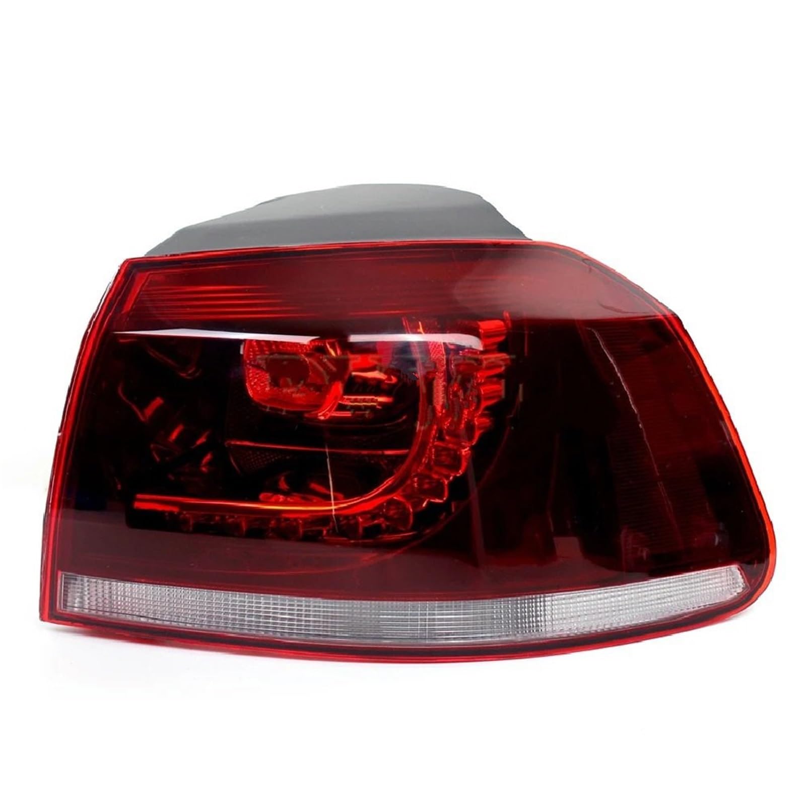 Faro LED Adatto per Vw Golf 6 R20 2009-2013 Accessori auto Luce freno posteriore Indicatori di direzione LED Fanale posteriore in stile fluente Blocchi fari anteriori auto(Right Outer Side)
