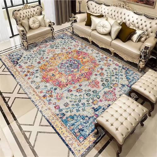 Tapis de cuisine lavable grand format motif feuillage vert - 2