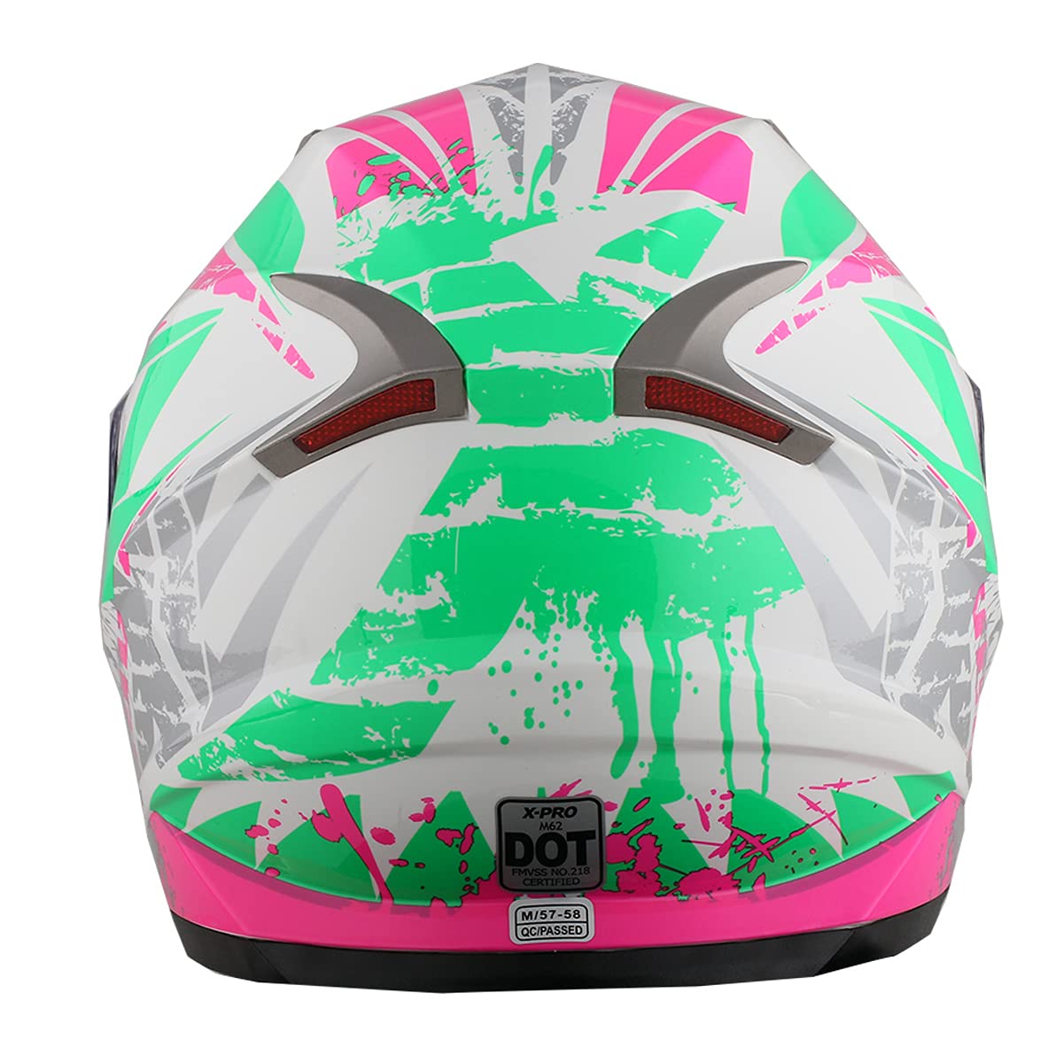 Amazon.com: X-Pro Motorcycle Full Face Helmet for Adults, Street