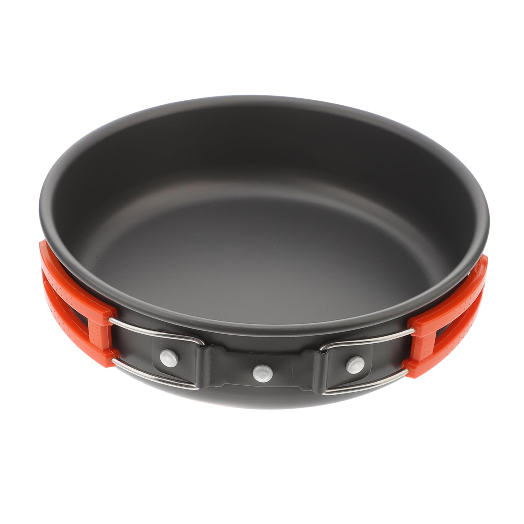 BELLIFFY Foldable Camping Cookware Set Non-Stick Pan Lightweight Outdoor Cooking Pot