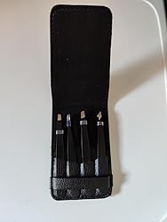 Liuchanghe Pinzette Sopracciglia Professionale, Portatile Acciaio Inossidabile Pinzetta Sopracciglia, Pinzette Di Precisione Per Rimozione Dei Punti Neri - Foto 8