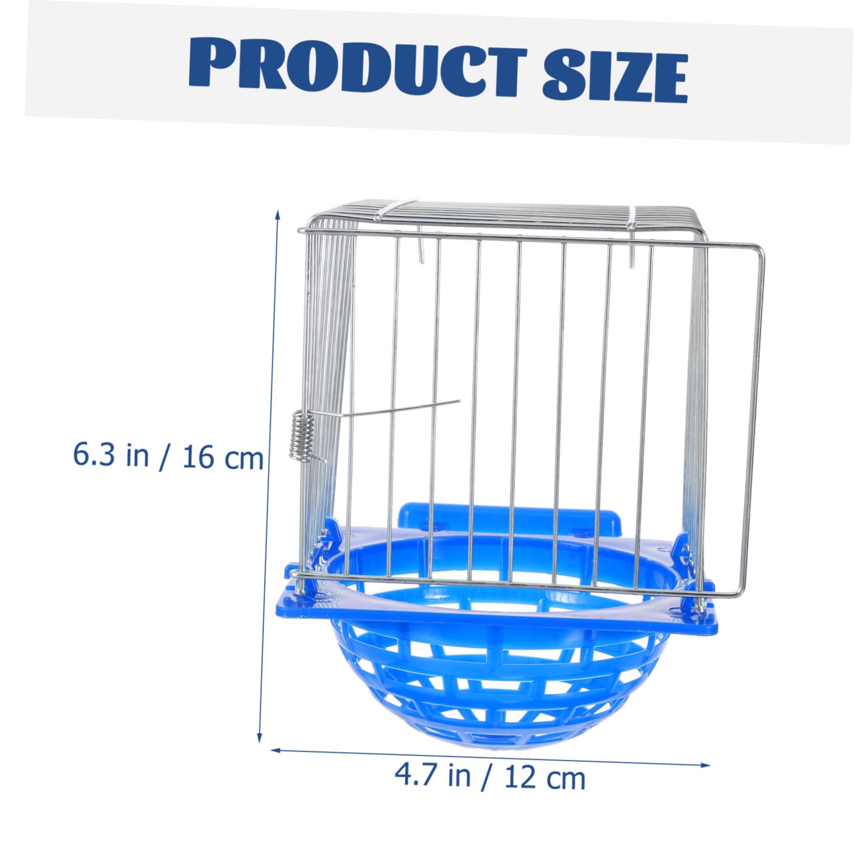 Angoily 3piezas Nido De Incubación para Aves Casa De Cría Práctica y Resistente para Jaulas y Criaderos Soporte Estable para Pajaritos