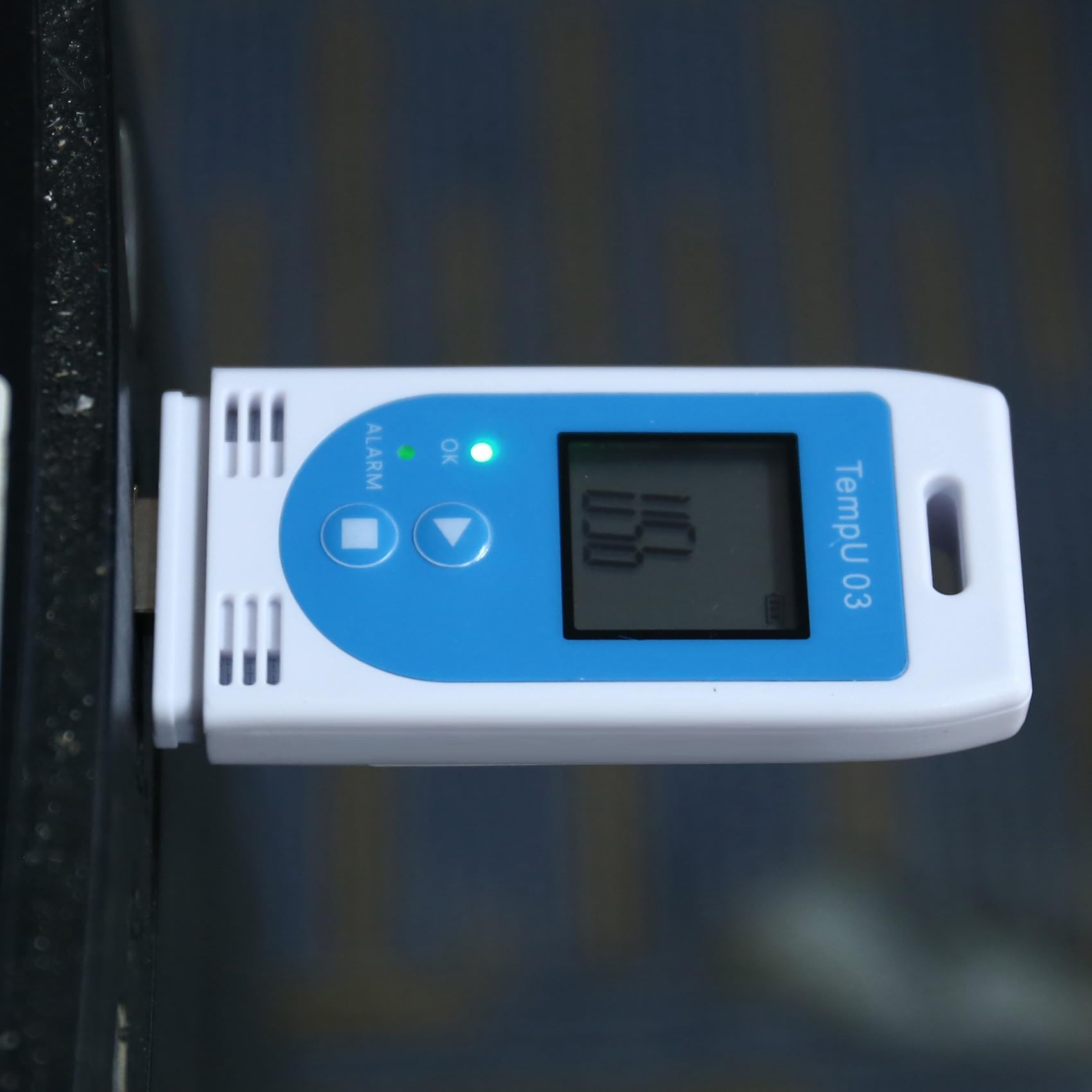 TempU 03 USB Temperatur- und Feuchtigkeitsdatenlogger RH Temp Datenlogger-Recorder Feuchtigkeitsaufzeichnungsmessgerät mit 32.000 Kapazität