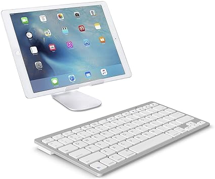 durReey 3.0 Ultra Slim Bluetooth Tablet Keyboard White