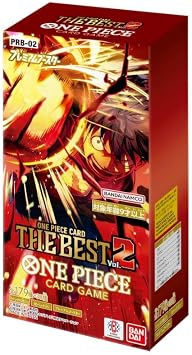 لعبة ورق من قطعة واحدة The Best Vol.2 PRB-02 Booster Box باللغة اليابانية - 10 عبوات