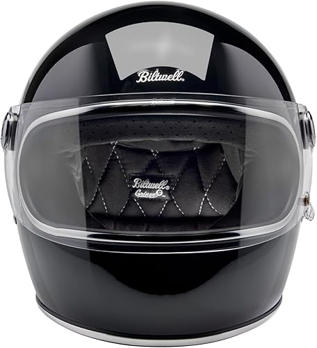 Miniatura 2 de Biltwell Gringo S ECE R22.06 - Casco de moto, color negro brillante