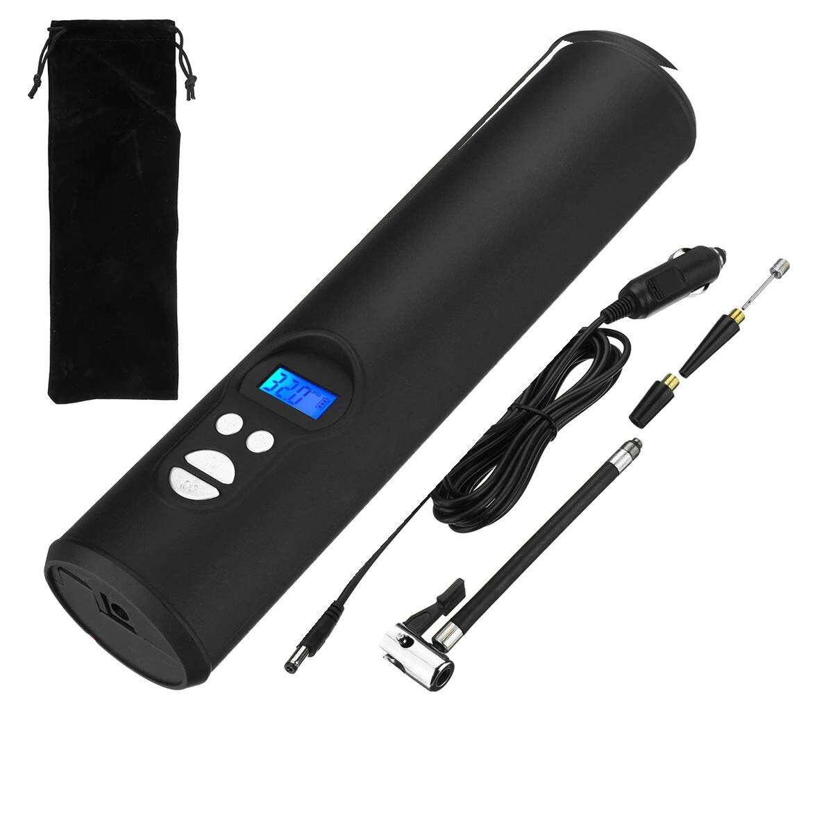 YONGYAO 4000Mah 150Psi Elettrico A Mano Senza Batteria Gonfiatore Pneumatico per Auto Pompa LED Compressore - Senza Fili