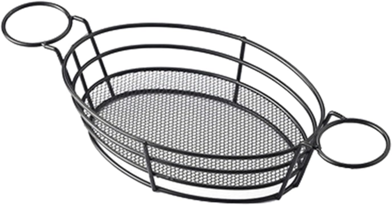 TOMYEUS French Fry Chips Baskets Stainless Steel Snack Fry Basket Potato Mesh Strainer Basket French Fries Basket Food Strainer Cooking Tools Kitchen Cooking Tools (Color : C)