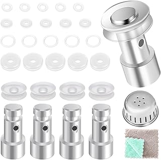 EATBALE Pressure Cookers Steam Valve Universal Floater and Sealer Replacement for Pressure Cookers XL, YBD60-100, PPC780, …