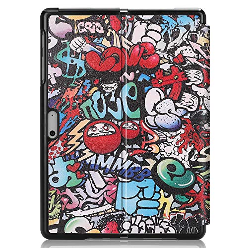Lobwerk Cover for Microsoft Surface Go and Go 2 (2018/2020 Model) 10 Inch Tablet Case Slim with Stand Function and Auto Sleep/Wake Function - Image 2