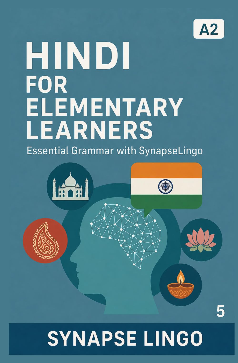 Hindi for Elementary Learners: Essential Grammar with SynapseLingo (Learn Hindi)