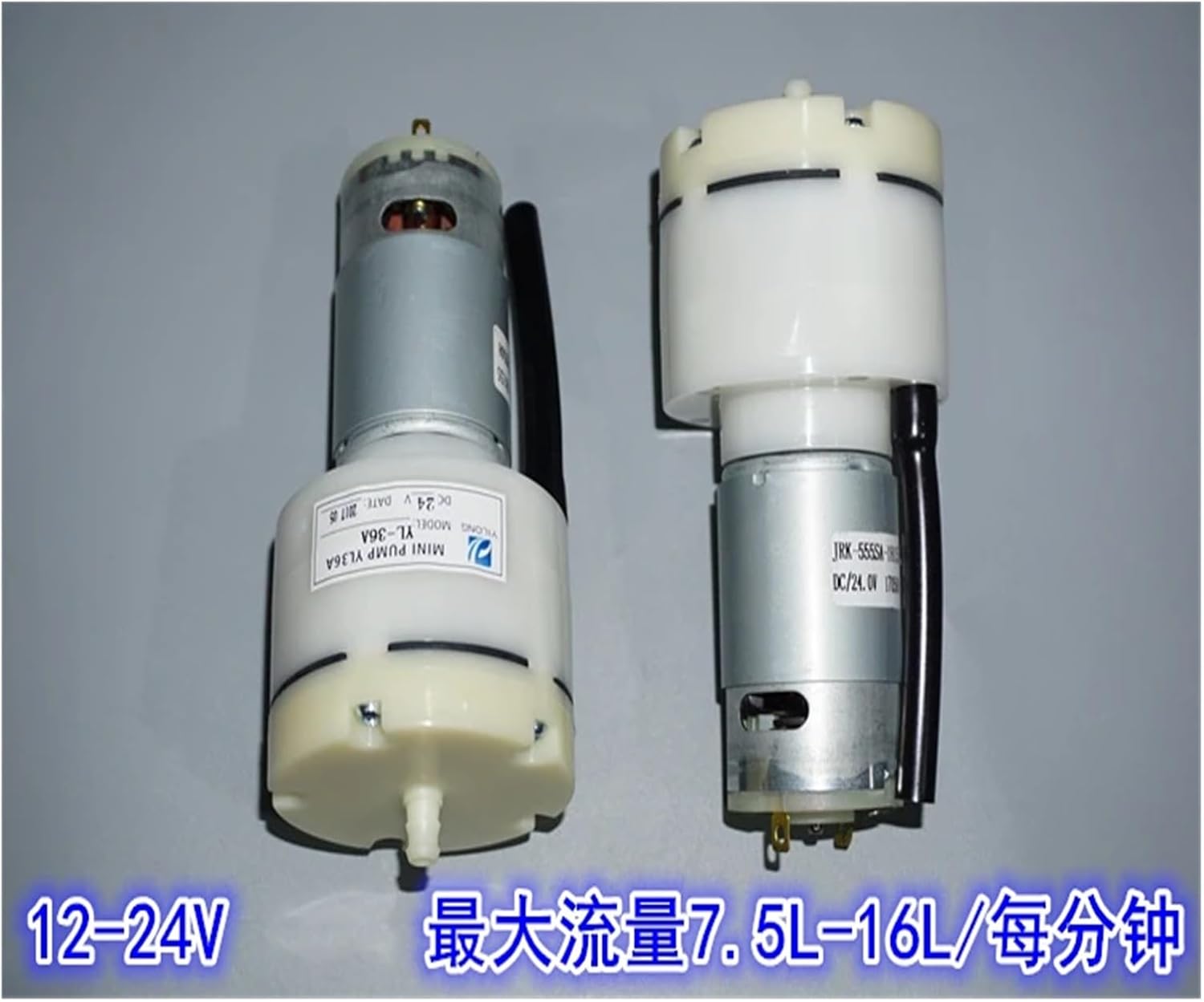 12-24V high Flow 555 Electronic Starter air Pump 16L/min high Flow Suction and Inflation air Pump Pump Negative
