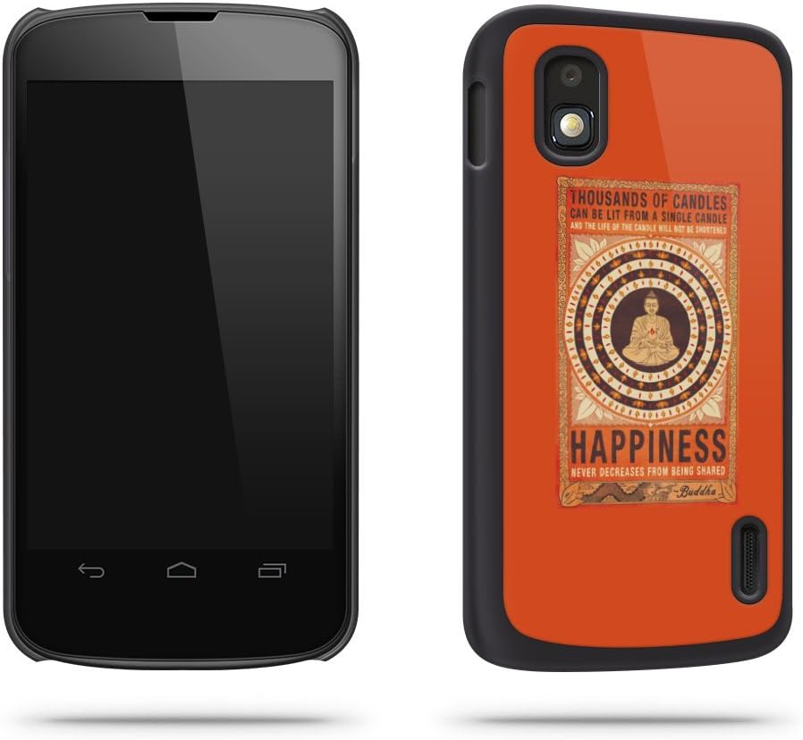 Thousands Of Candles Buddha Retro Quirky Phone Case Shell for Google Nexus 4