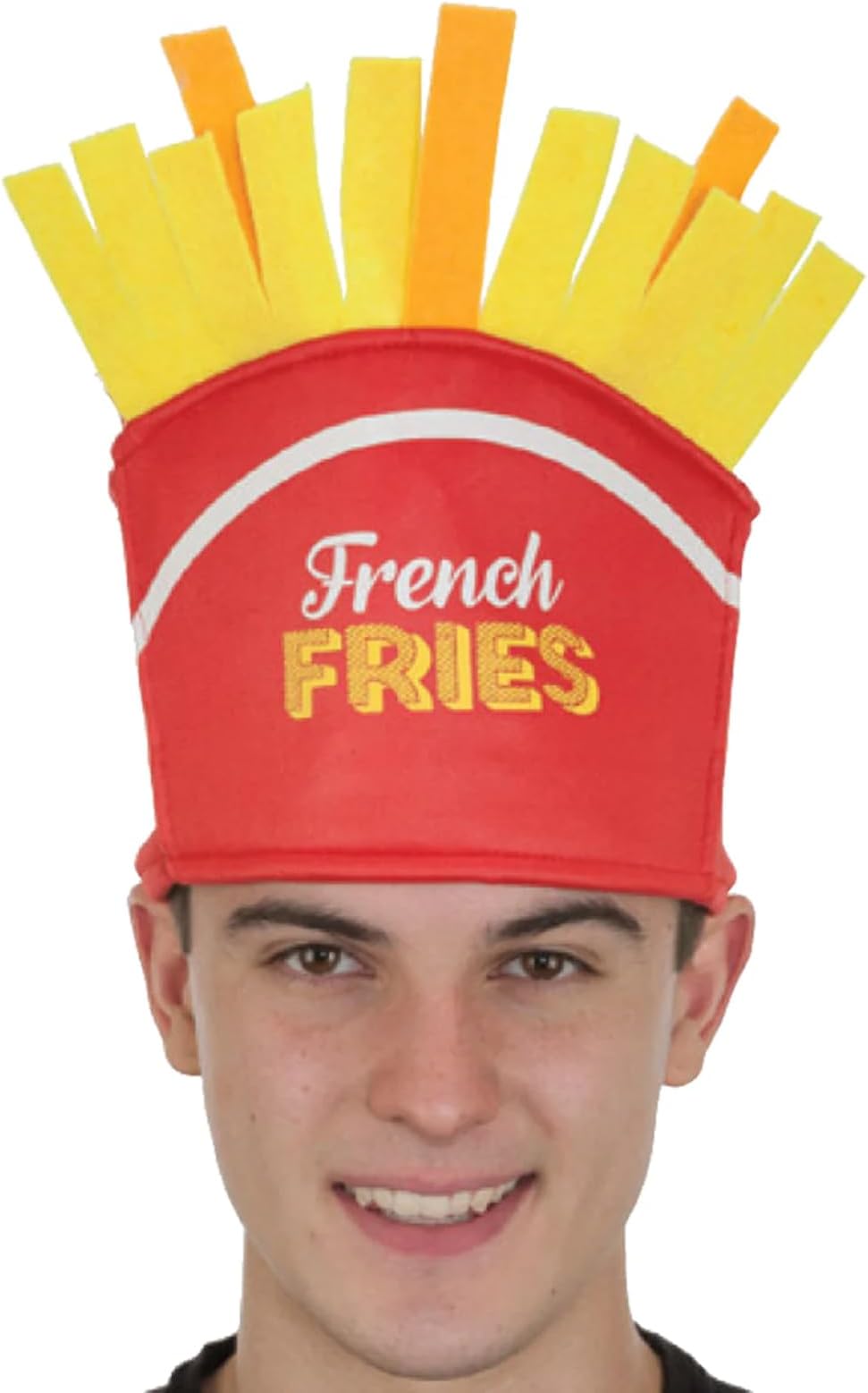 French Fries Novelty Food Hat, Red