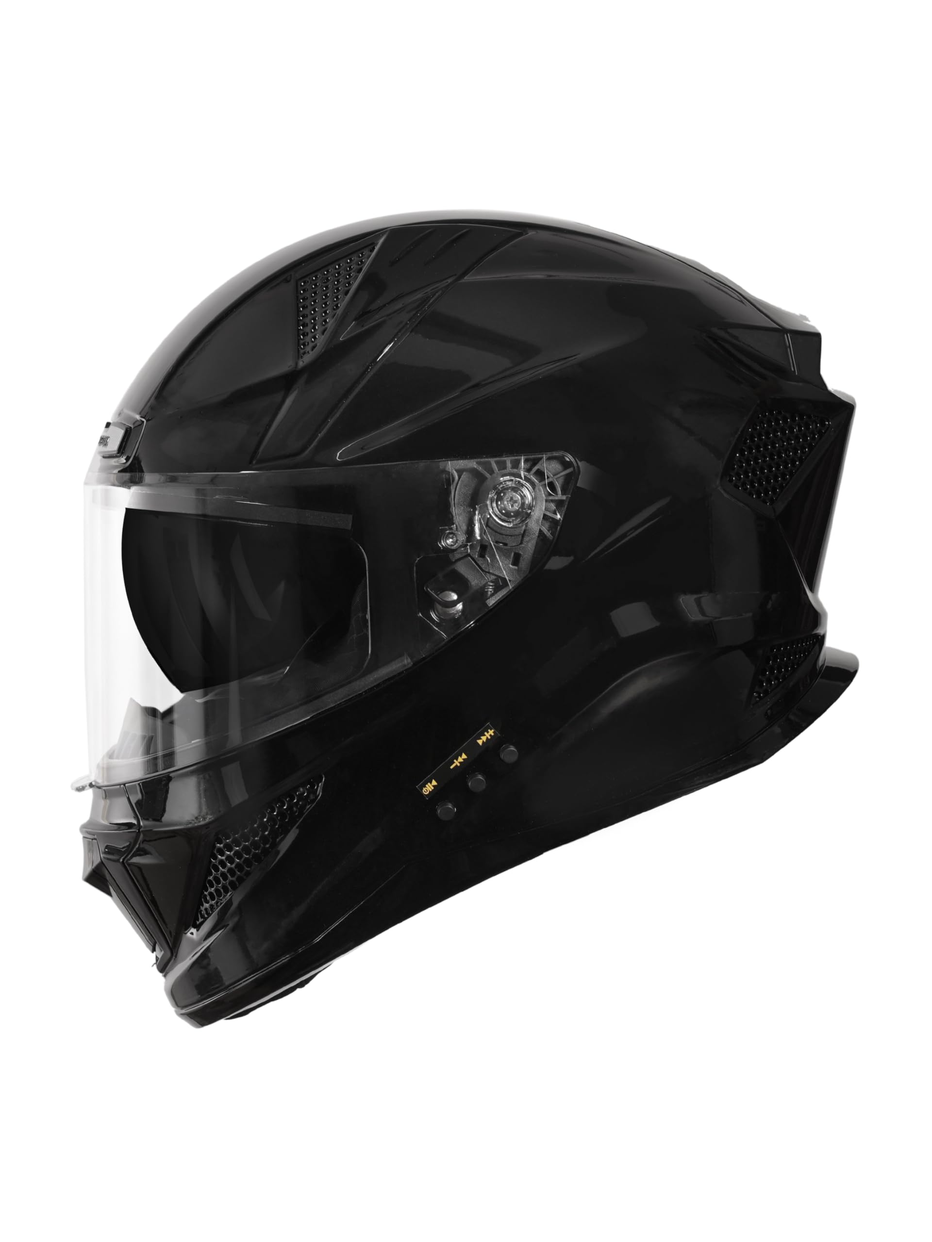 HEADFOX N2F Sharp Smart Bluetooth Full Face Helmet for Man & Women for Bike with Dual Visor, Aircraft Light, Noise Cancellation, Voice Assistance & GPS-image-11