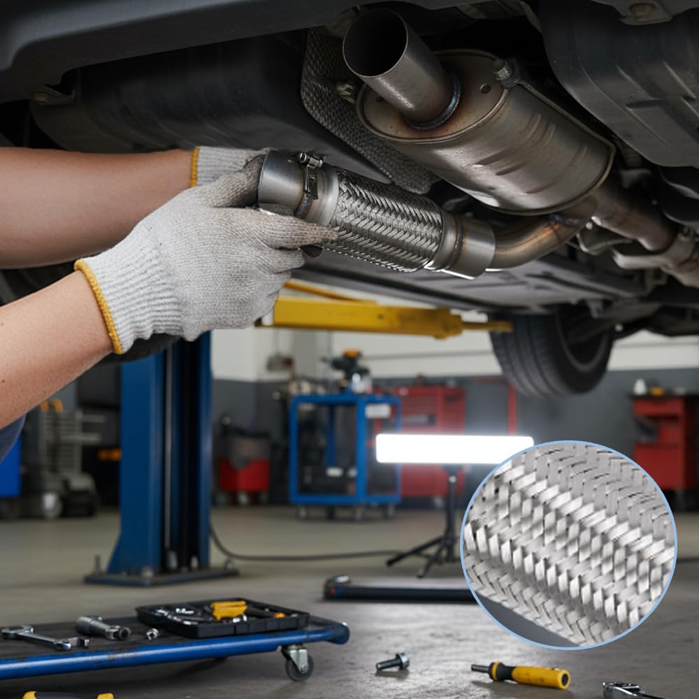 Interlock Tubo Flessibile, Tubo Di Scarico Flessibile, Qualità HD - Foto 8