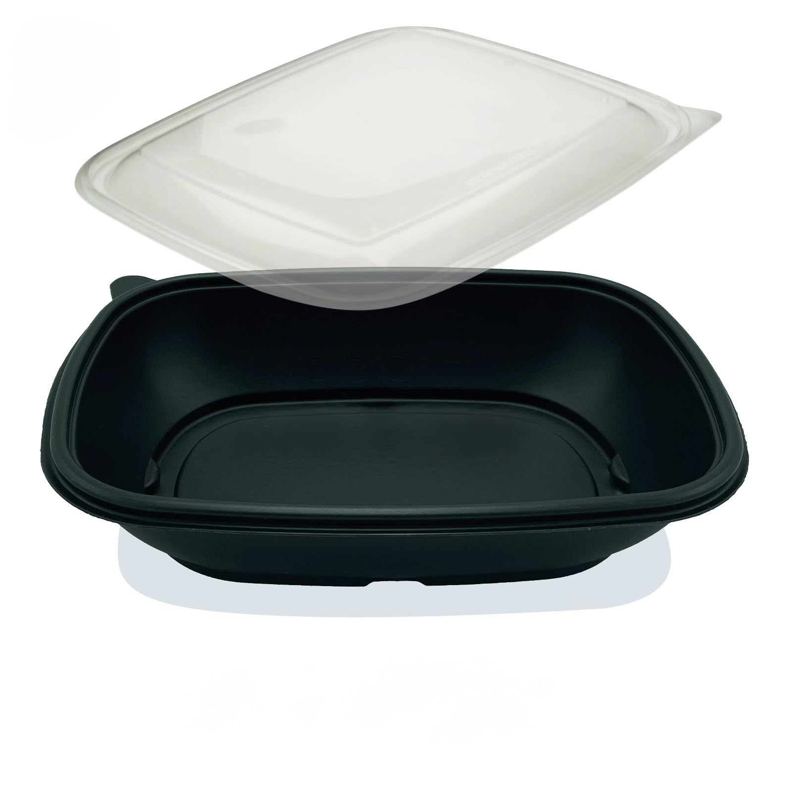 Fenton Packaging 15 X Meal Prep Food Storage Containers with Lids, Single Compartment, Microwavable, Reusable, Dishwasher Safe, Freezer Safe, BPA-Free, Recyclable Leakproof, Stackable