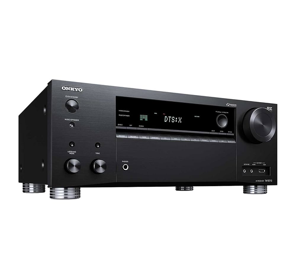 ＯＮＫＹＯ　Ｘ-7ＥＸ（Ｄ） Onkyo TX-RZ710 7.2-channel home theater receiver with Wi-Fi