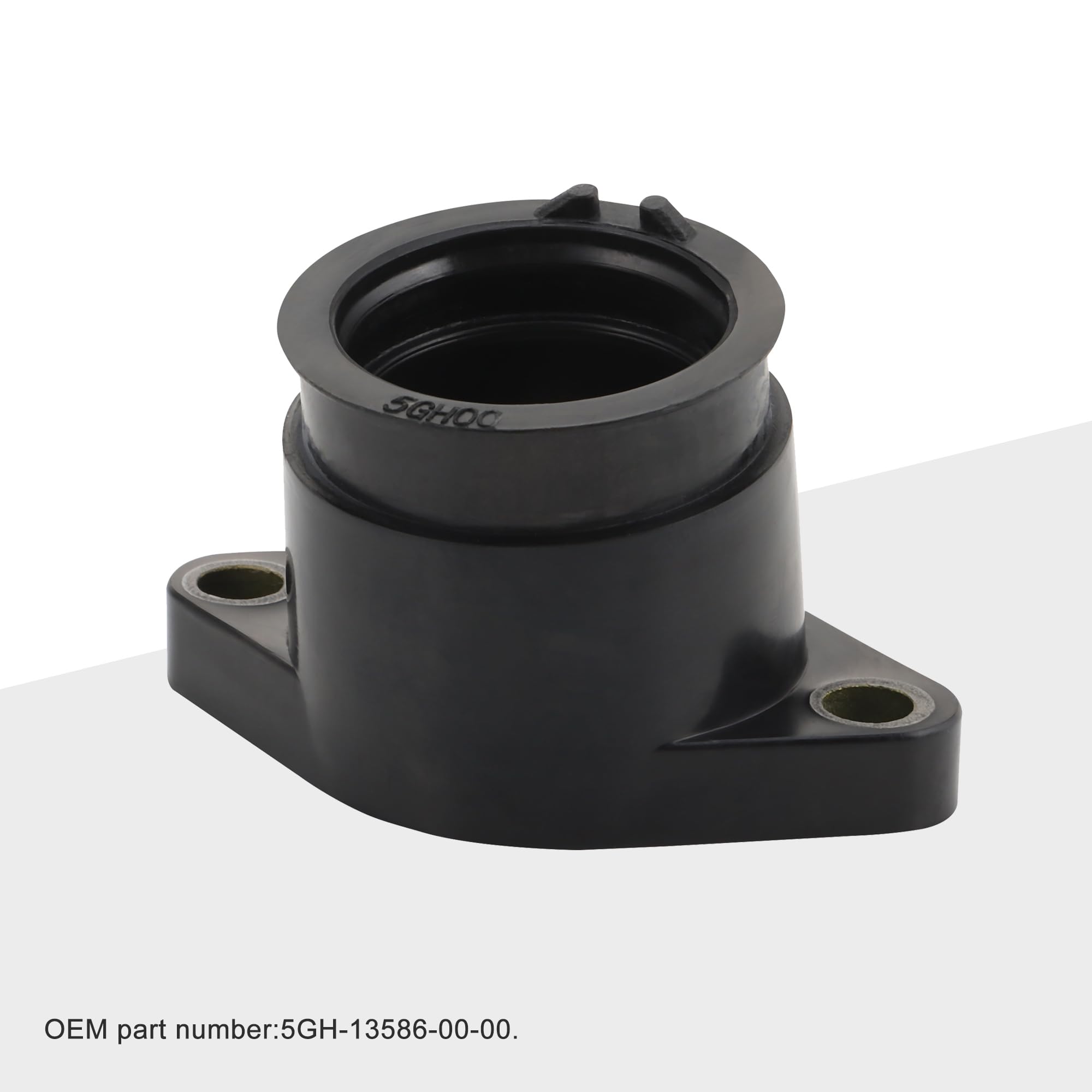 GOOFIT Joint D'Admission Manchon De Carburateur Remplacement pour YFM400F Grizzly YFM450 YFM450 YFM400 2000-2014 5GH-13586-00-00