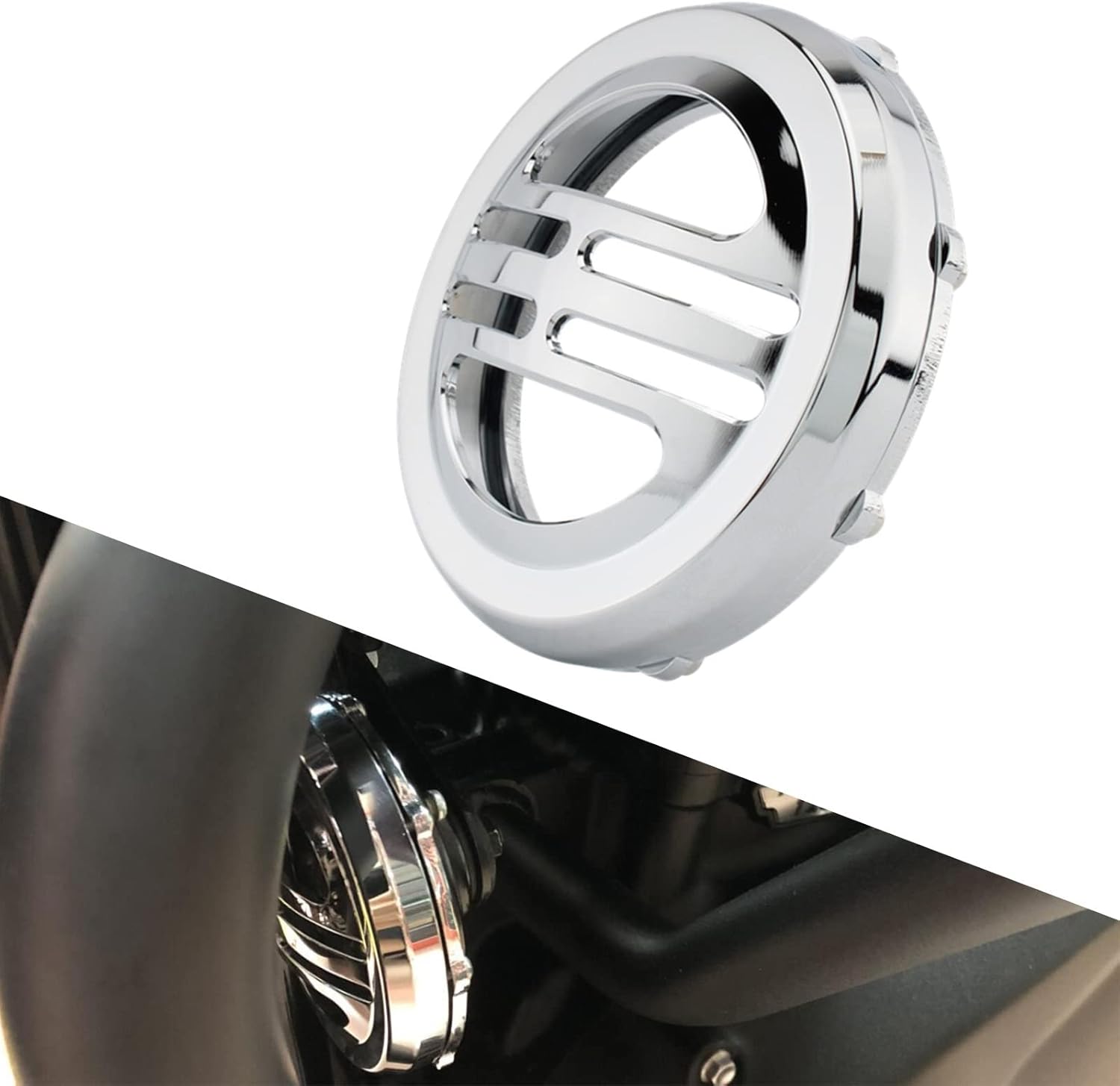 Chrome Horn Cover for Bonneville T100 T120 Bobber