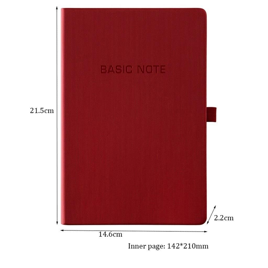 Taccuino aziendale, taccuino a griglia, carta millimetrata, blocco note per studenti, forniture per ufficio, diario, agenda, blocco note, taccuino.(A)