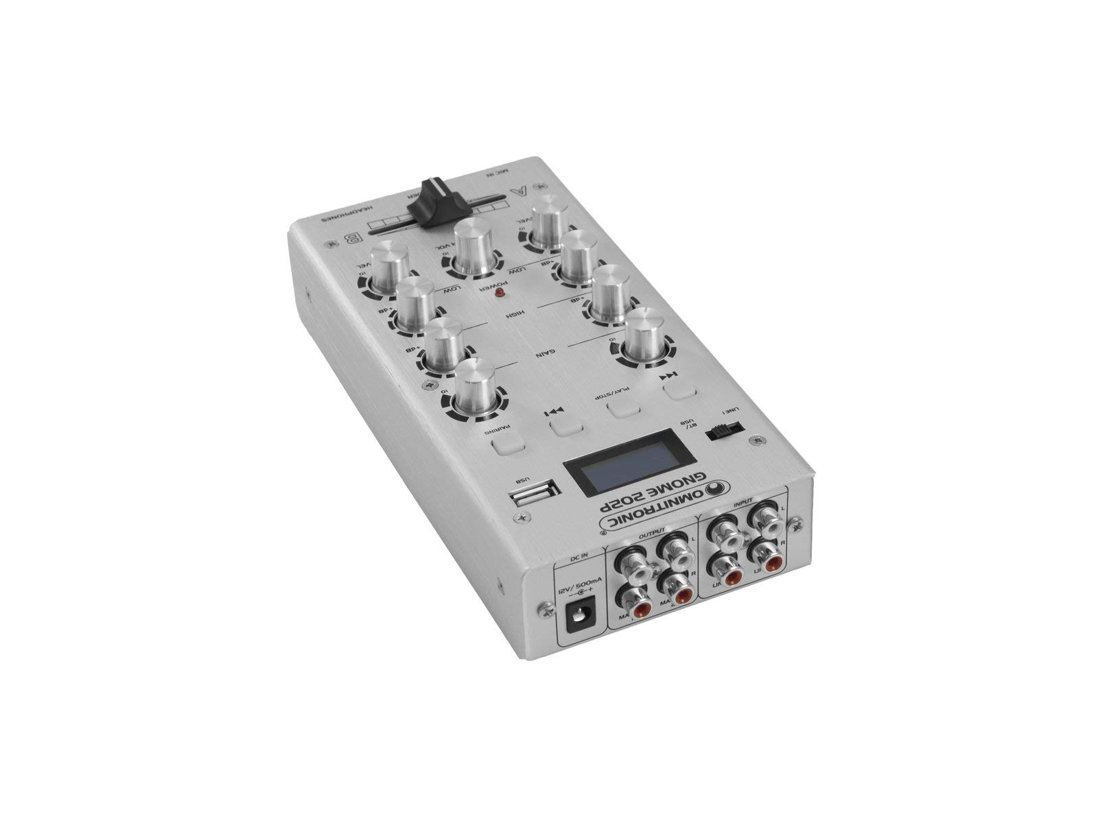 Omnitronic GNOME-202P Silver - DJ Mixer